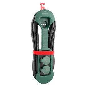 Kábel predlžovací Viking 2× zásuvka, IP44, 8m čierny/zelený

 obrázok produktu 1 z 5
