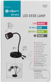 Stolná lampa Dpm R2T-4W BLK 

 obrázok produktu 6 z 7