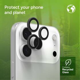 Ochranné sklo šošovky fotoaparátu ZAGG InvisibleShield Premium GL (CameraRings) na Apple iPhone 17 Pro/17 Pro Max/16 Pro/16 Pro Max/15 Pro/15 Pro Max strieborné

 obrázok produktu 10 z 11