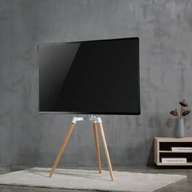 Stojan pre TV Nedis pre uhlopriečku 50"-65'', nosnosť 35kg biely

 obrázok produktu 11 z 13