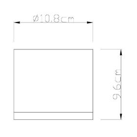 LED stropné svietidlo GLOBO Alcala - antracitové 

 obrázok produktu 4 z 4