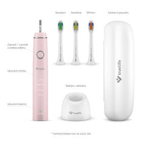 Zubná kefka TrueLife SonicBrush Compact Pink 

 obrázok produktu 3 z 10