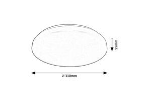 LED stropné svietidlo Rabalux Cerrigen 71035 biele

 obrázok produktu 9 z 9