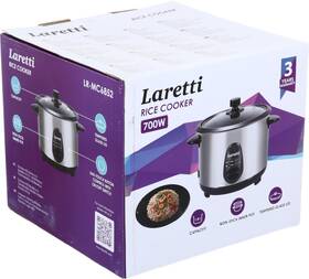 Ryžovar Laretti LR-MC6852 strieborný

 obrázok produktu 10 z 10