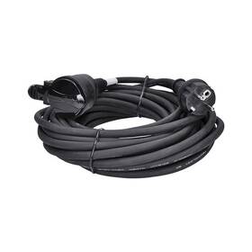 Kábel predlžovací Solight 1 zásuvka IP44, 3 x 2.5mm2, kábel guma-neoprén H07RN-F, 10 m čierny

 obrázok produktu 1 z 1