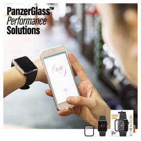 Tvrdené sklo PanzerGlass AntiBacterial na Apple Watch 4/5/6/SE 44 mm čierne

 obrázok produktu 3 z 4