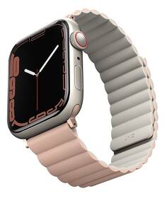 Remienok Uniq Revix Reversible na Apple Watch 38/40/41mm ružový/béžový

 obrázok produktu 1 z 5