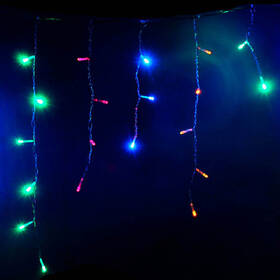 Vianočné osvetlenie ColorWay vnútorné, 100 LED, 3× 0,6m, IP20, USB, viacfarebné 

 obrázok produktu 5 z 10