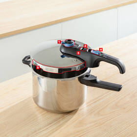 Tlakový hrniec Tefal P2584401, 8 l nerez

 obrázok produktu 8 z 11