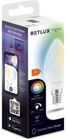 Inteligentná žiarovka RETLUX RSH 100, C37, E14, 4,5W, RGB CCT 

 obrázok produktu 9 z 9
