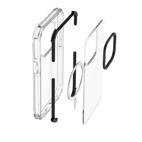 Kryt na mobil Cubenest MagPro Strong Guard s MagSafe na Apple iPhone 15 Pro čierny/priehľadný

 obrázok produktu 11 z 14
