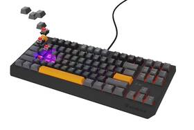 Klávesnica Genesis THOR 230, TKL, RGB, Outemu Red, US layout, čierno-šedá 

 obrázok produktu 7 z 10
