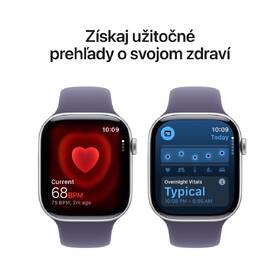 Inteligentné hodinky Apple GPS 46mm strieborný hliník - hmlisto fialový športový remienok - M/L 

 obrázok produktu 4 z 7