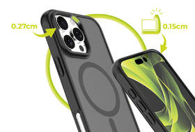 Kryt na mobil Mobile Origin Hybrid MagSafe na Apple iPhone 16 Pro Max čierny

 obrázok produktu 5 z 9