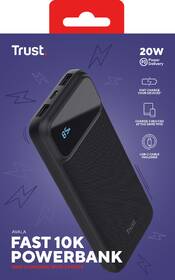 Powerbank Trust Avala, 10000 mAh, USB-C PD čierna

 obrázok produktu 9 z 10