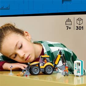Stavebnica LEGO® City 60480 Žlutý nakladač s rypadlem 

 obrázok produktu 4 z 8