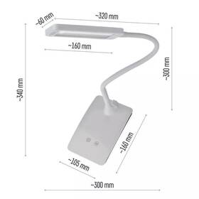 Stolná lampa EMOS EDDY biela

 obrázok produktu 4 z 6