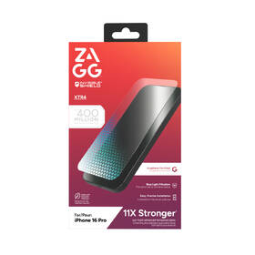 Tvrdené sklo ZAGG XTR5 na Apple iPhone 16 Pro 

 obrázok produktu 2 z 2