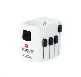 Cestovný adaptér SKROSS PRO pre celý svet biely

 obrázok produktu 8 z 11