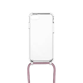 Kryt na mobil FIXED Pure Neck s ružovou šnúrkou na krk na Apple iPhone 7/8/SE (2020/2022) priehľadný

 obrázok produktu 1 z 6