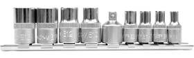 Sada hlavíc YATO 1/4", 3/8"  TORX E5-E16 (9 ks) 

 obrázok produktu 1 z 3