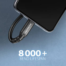 Kábel Axagon predlžovací USB-C samec / USB-C samica, 0.5m, PD 240W, 8K HD, pletený čierny

 obrázok produktu 4 z 4