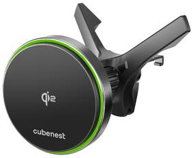 Držiak na mobil Cubenest SQ1C0 s nabíjaním Qi2, do mriežky čierny

 obrázok produktu 1 z 15