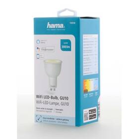 Inteligentná žiarovka Hama SMART WiFi LED, GU10, 4,5 W, biela, stmievateľná 

 obrázok produktu 7 z 7