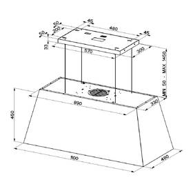 Odsávač pár Faber CHLOE XL ISOLA CI F110 Titanium

 obrázok produktu 3 z 3