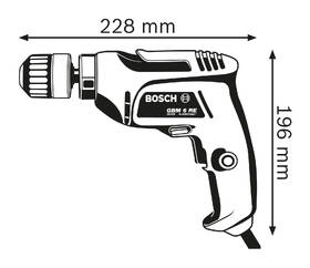 Vŕtačka Bosch Professional GBM 6 RE Professional 

 obrázok produktu 1 z 5