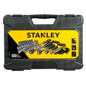 Sada gola kľúčov Stanley 1/4"; 3/8" a 1/2" (80 ks) čierna

 obrázok produktu 2 z 2