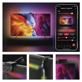 LED pásik EMOS GoSmart Ambientní RGB  za TV 55“ (139 cm) ZTV55 

 obrázok produktu 3 z 19