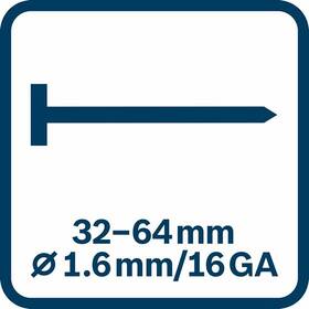 Klincovačka Bosch Professional GNH 18V-64-2 (bez baterie) 

 obrázok produktu 8 z 9