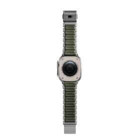 Remienok NOMAD Stratos FKM na Apple Watch 45/46/49mm, titanový strieborný/zelený

 obrázok produktu 10 z 12