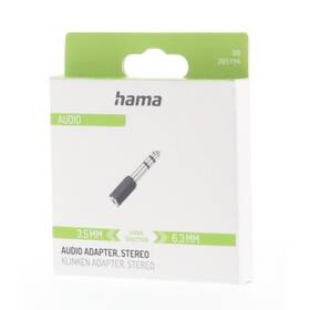 Redukcia Hama Jack 3,5 mm/6,3 mm, stereo čierna

 obrázok produktu 1 z 1