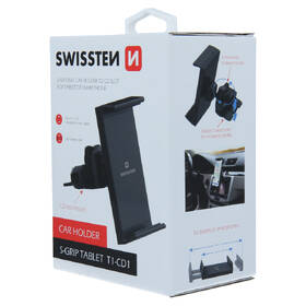 Držiak na tablet Swissten S-Grip T1-CD1, do CD mechaniky čierny

 obrázok produktu 10 z 10