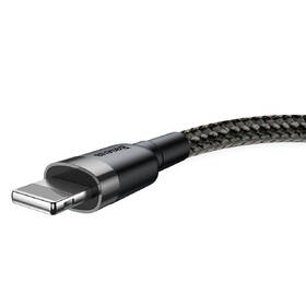 Kábel Baseus Cafule USB/Lightning, 1,5A, 2m čierny/sivý

 obrázok produktu 3 z 5