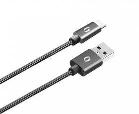 Kábel Aligator Premium USB/USB-C, 2m čierny

 obrázok produktu 2 z 7