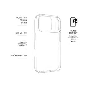Kryt na mobil FIXED Story Slim na Apple iPhone 17 Pro priehľadný

 obrázok produktu 1 z 1