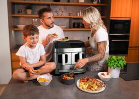 Fritéza teplovzdušná Concept FR9000 PIZZA TRIO 18,5 l čierna/nerez

 obrázok produktu 20 z 32