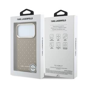 Kryt na mobil Karl Lagerfeld PU Perforated Gold Dots MagSafe na Apple iPhone 17 Pro béžový

 obrázok produktu 6 z 6
