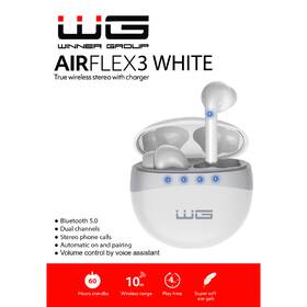 Slúchadlá WG AirFlex 3 biela

 obrázok produktu 3 z 3
