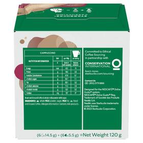 Kapsuly pre espressá Starbucks CAPPUCCINO (12 ks) 

 obrázok produktu 3 z 4