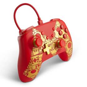 Gamepad PowerA Enhanced Wired Controller, Nintendo Switch - Mario Golden červený/žltý

 obrázok produktu 1 z 6