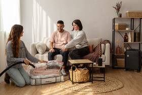 Vákuový úložný box s puzdrom Compactor Life L, 145 l 

 obrázok produktu 10 z 15