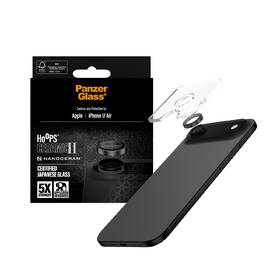 Ochranné sklo šošovky fotoaparátu PanzerGlass HoOps Ceramic II na Apple iPhone Air čierne

 obrázok produktu 5 z 6