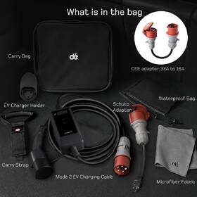Nabíjacia stanica dé 11kW Portable Charger with 7m cable čierna

 obrázok produktu 5 z 5