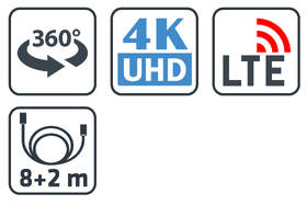 Vonkajšia anténa Evolveo Jade 3 LTE, aktívny DVB-T2, LTE filter 

 obrázok produktu 4 z 11