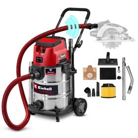Priemyselný vysávač Einhell Professional TP-VC 36/30 S Auto-Solo (bez batérie) 2347143 nerez

 obrázok produktu 15 z 16
