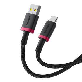 Kábel Baseus Dura USB/USB-C, 60W, 1m čierny/červený

 obrázok produktu 3 z 16